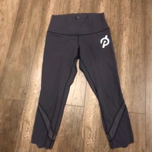 Lululemon Peloton Capri Leggings; Sz 12